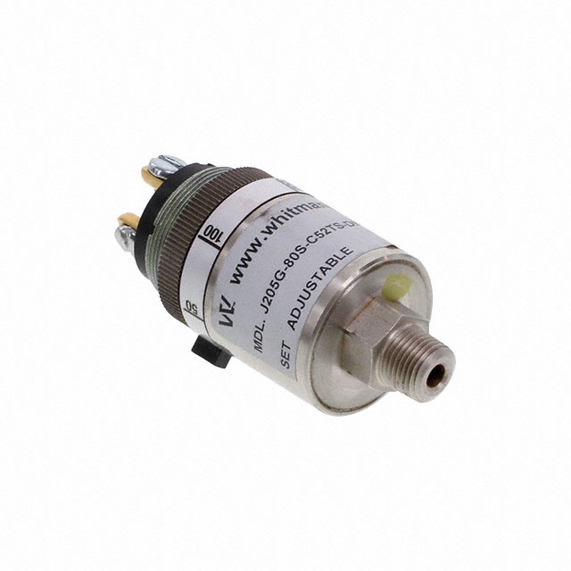 J205G-80S-C52TS-DIS Whitman Controls, LLC  Sensori di pressione Trasduttori - Industriali